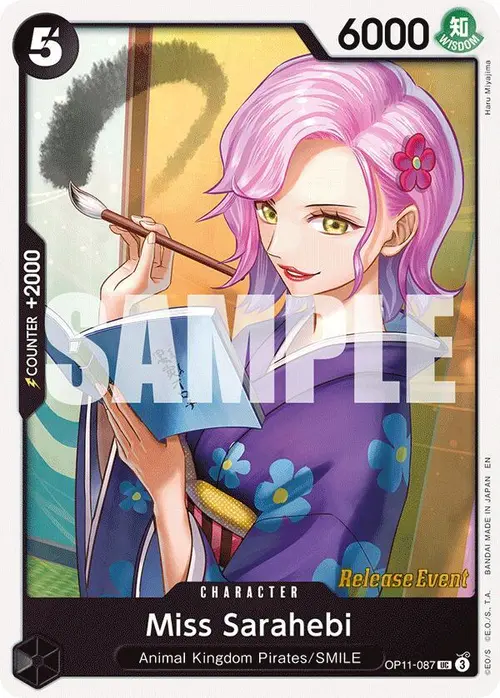 Miss Sarahebi card art