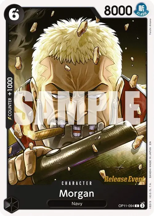Morgan card art
