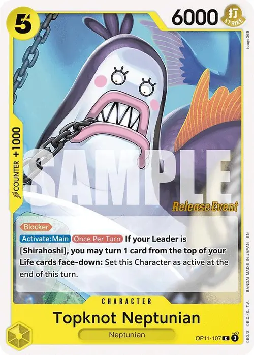 Topknot Neptunian card art