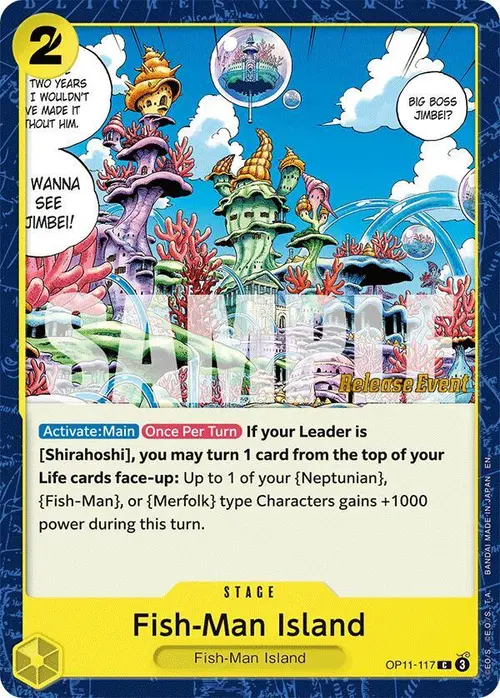 Fish-Man Island card art