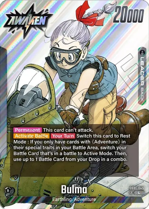 Bulma card art