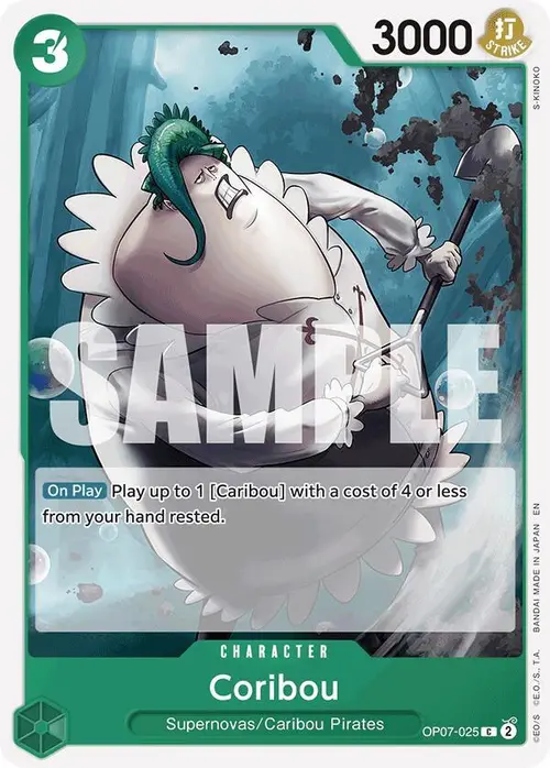 Coribou (Reprint) card art