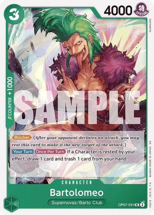 Bartolomeo (Reprint) card art