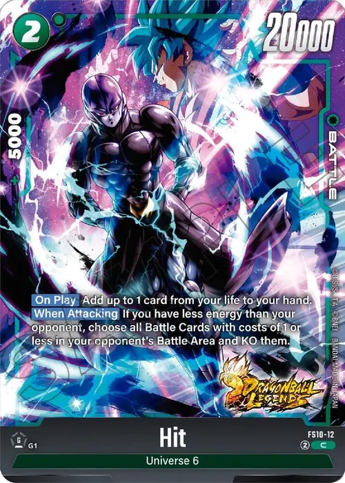 Hit card art