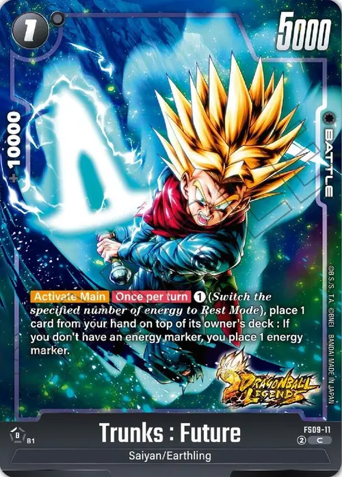 Trunks : Future card art