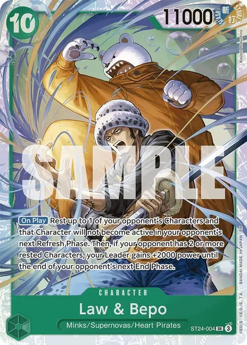 Law & Bepo card art