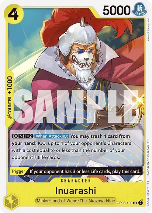 Inuarashi (Reprint) card art