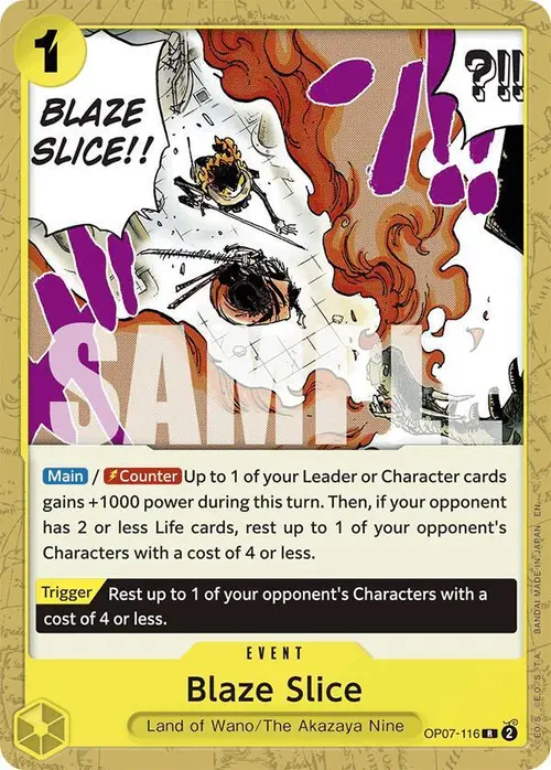 Blaze Slice (Reprint) card art