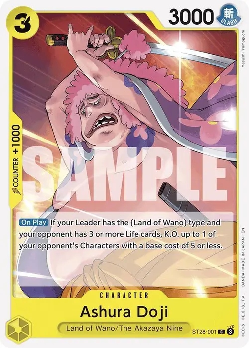 Ashura Doji card art