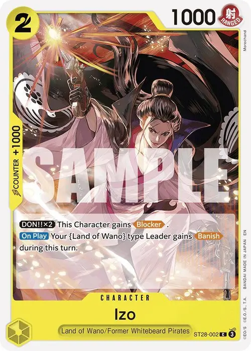 Izo card art