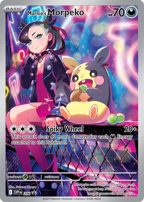 Marnie’s Morpeko card art
