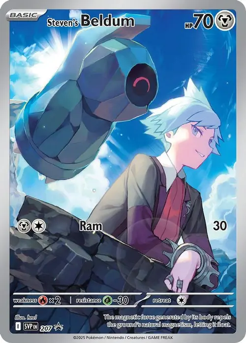 Steven's Beldum - 207 card art