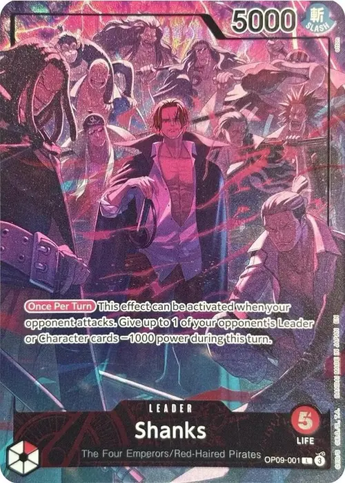 Shanks (English Version 2nd Anniversary Set) card art