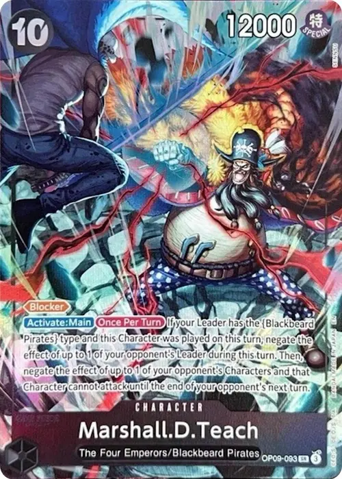 Marshall.D.Teach (093) (English Version 2nd Anniversary Set) card art