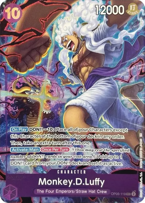 Monkey.D.Luffy (119) (English Version 2nd Anniversary Set) card art