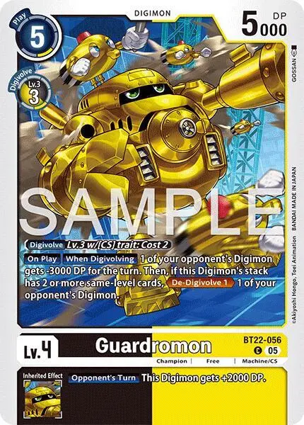 Guardromon card art