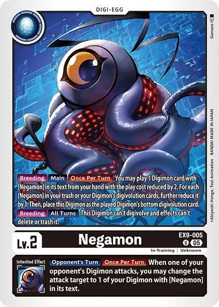 Negamon card art