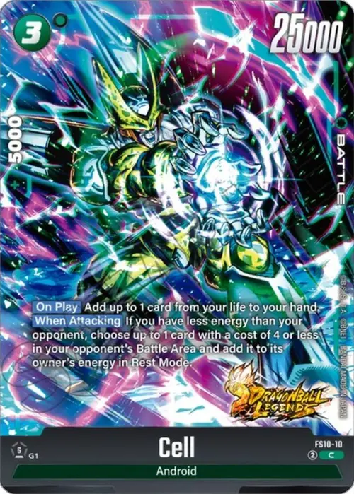 Cell card art