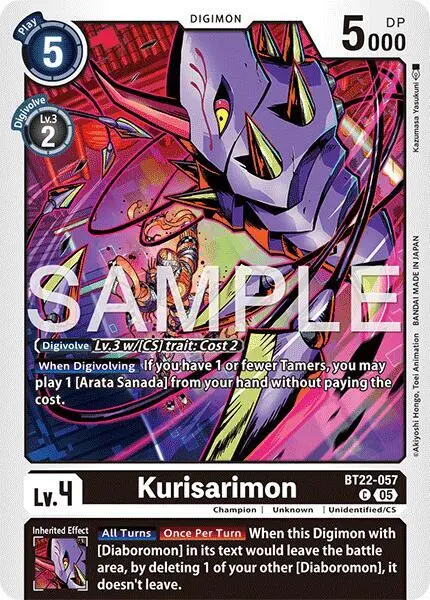 Kurisarimon card art