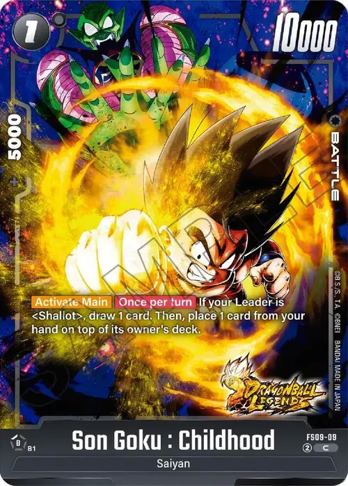 Son Goku : Childhood card art