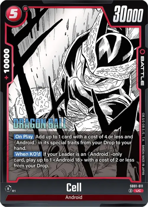 Cell card art