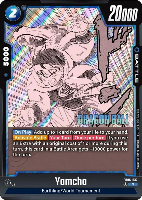 Yamcha card art