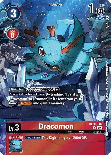 Dracomon (Versus Monsters Legend Pack 2025) card art