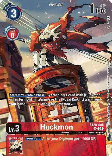 Huckmon (Versus Monsters Legend Pack 2025) card art