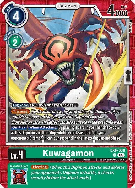 Kuwagamon card art