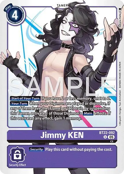 Jimmy KEN card art