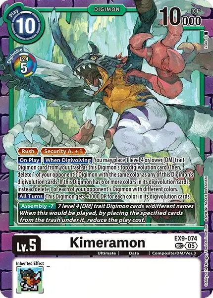 Kimeramon card art