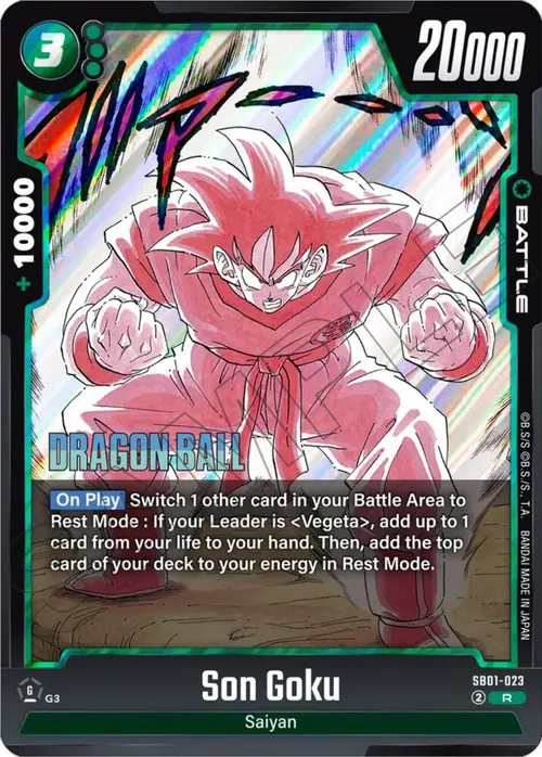 Son Goku card art