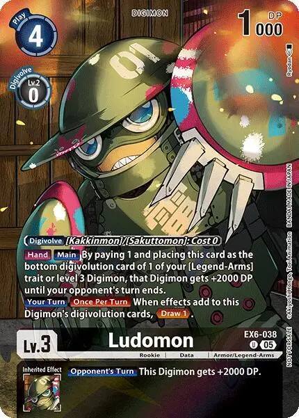 Ludomon (Versus Monsters Legend Pack 2025) card art