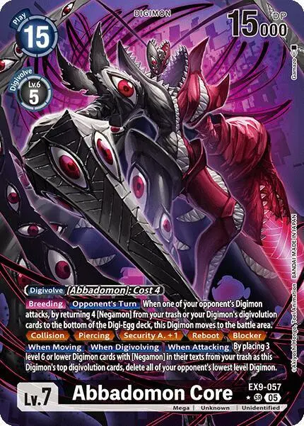 Abbadomon Core (Alternate Art) card art