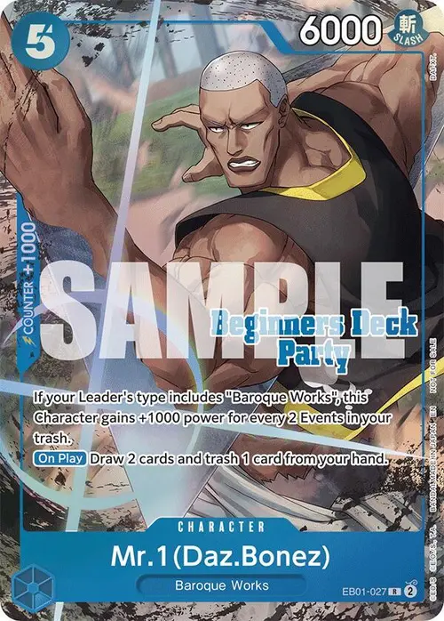 Mr. 1 (Daz.Bonez) (Beginners Deck Party [ST-23] - [ST-28] Winner Pack) card art