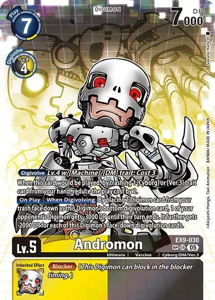 Andromon (SP) card art