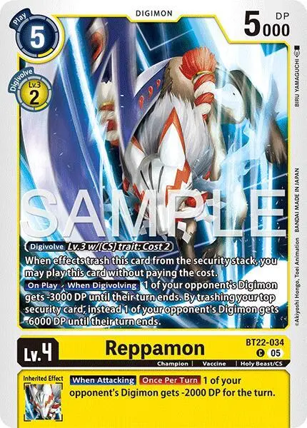 Reppamon card art
