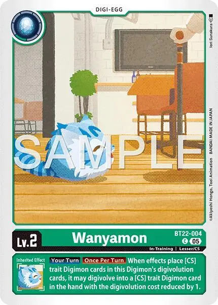 Wanyamon card art