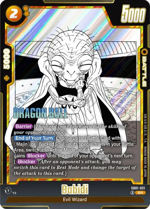 Babidi card art