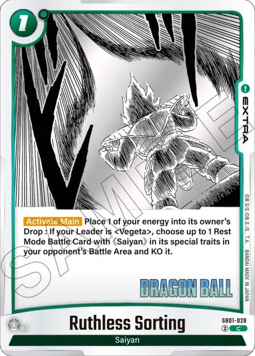 Ruthless Sorting card art