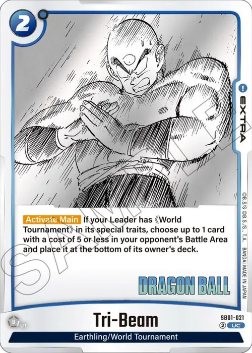 Tri-Beam card art