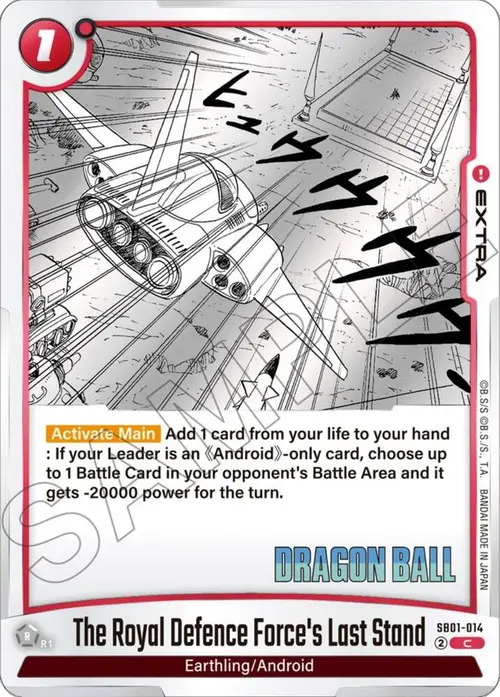 The Royal Defence Force's Last Stand card art