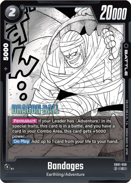 Bandages card art
