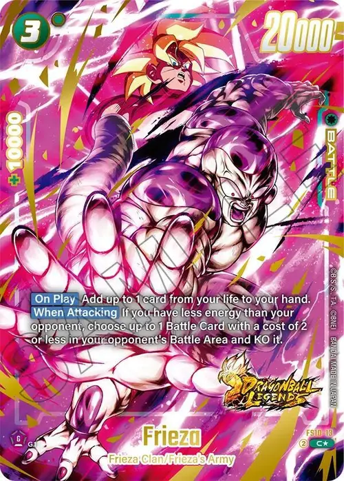 Frieza (Bonus Pack Alternate Art) card art