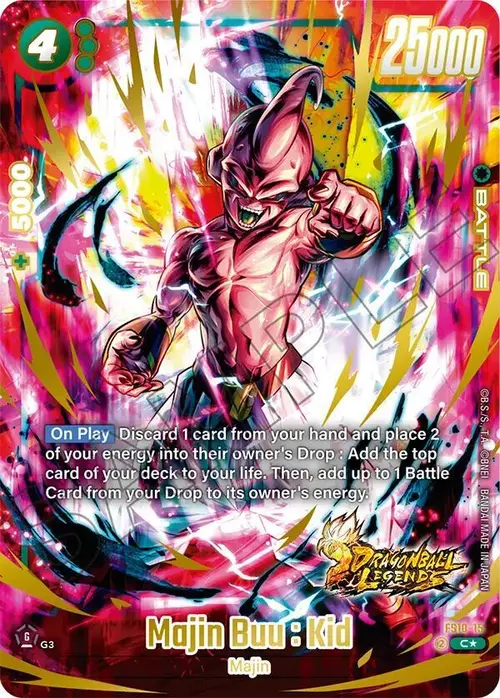 Majin Buu : Kid (Bonus Pack Alternate Art) card art