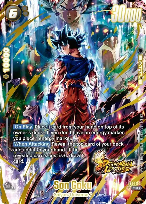 Son Goku (Bonus Pack Alternate Art) card art
