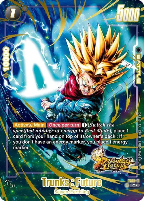 Trunks : Future (Bonus Pack Alternate Art) card art