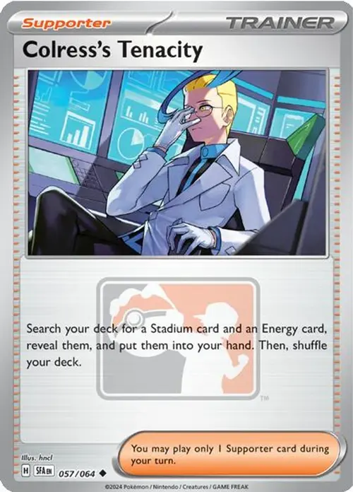 Colress's Tenacity card art