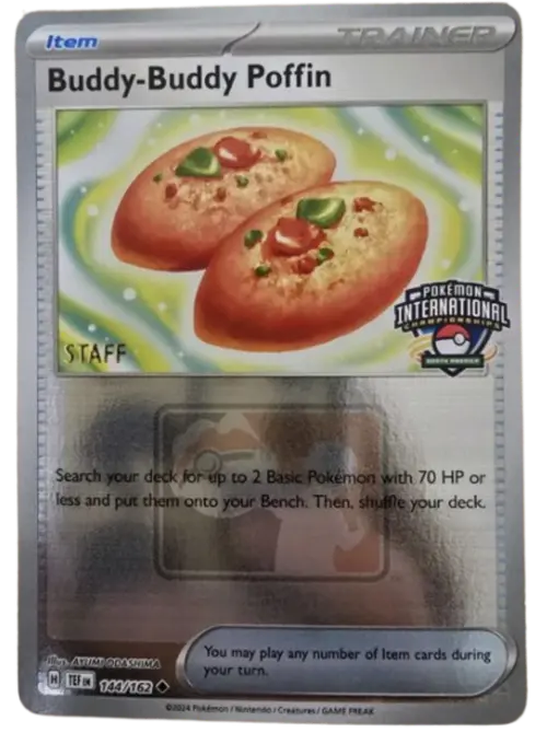 Buddy-Buddy Poffin (NAIC Promo) [Staff] card art