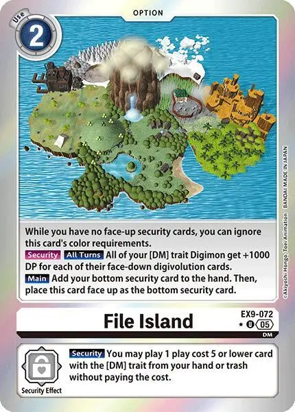 File Island (Limited Foil) card art